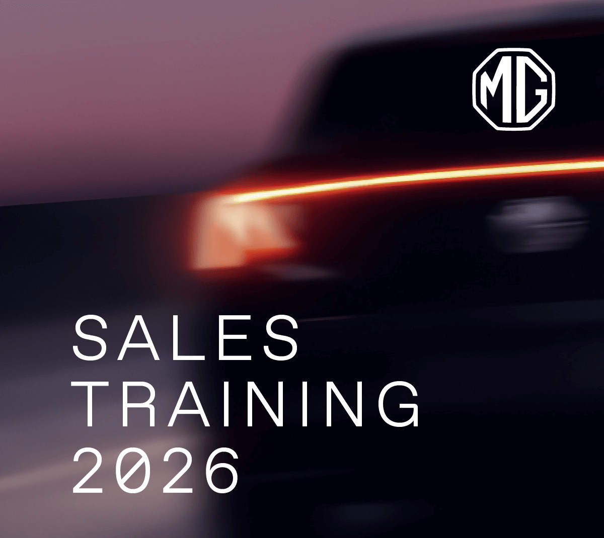 MG Sales Training 2026